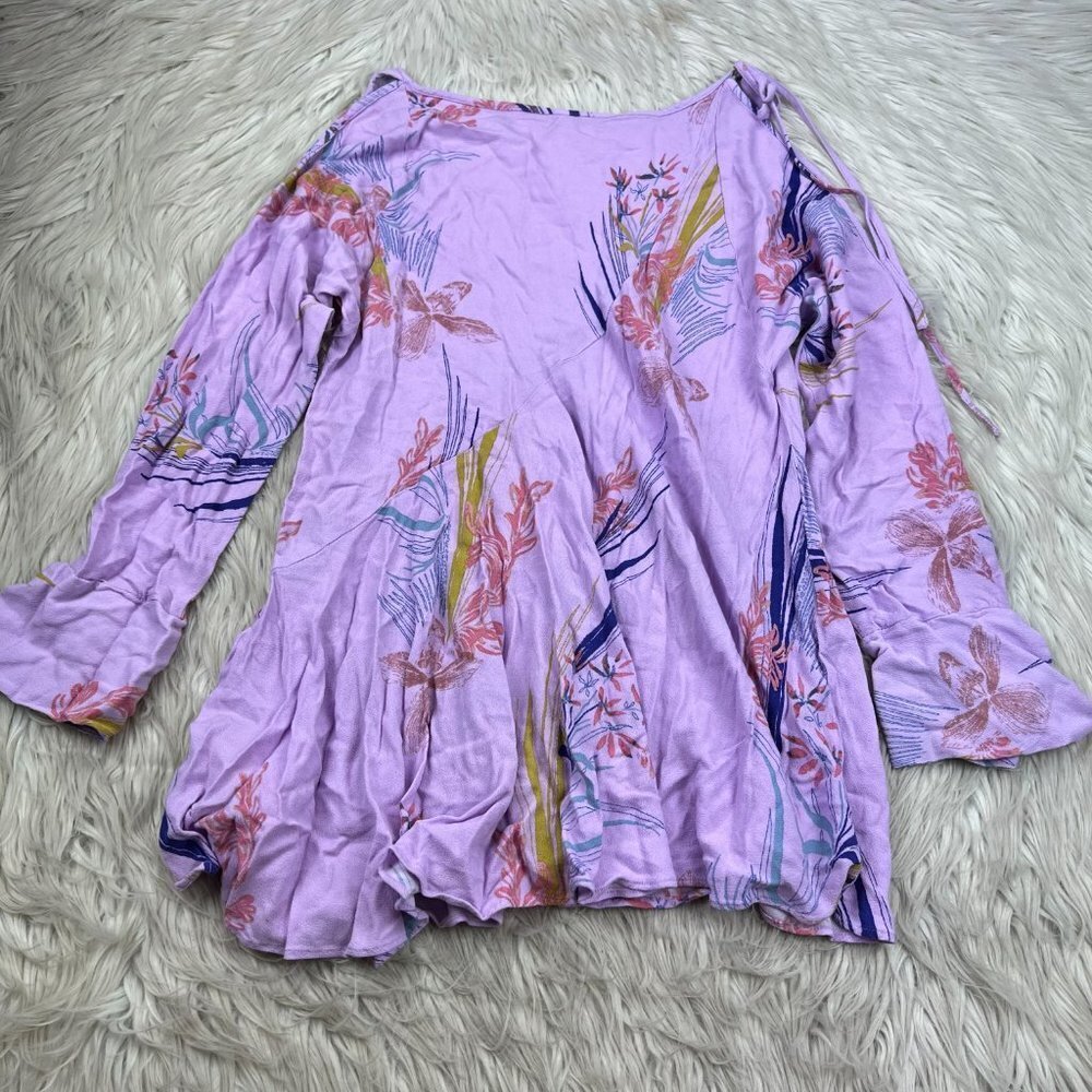 Free People Women's Floral Clear Skies Tunic Mini Dress - Picture 11 of 11